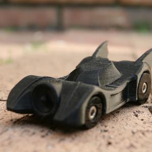 Batmobile in Hot Wheels Scale