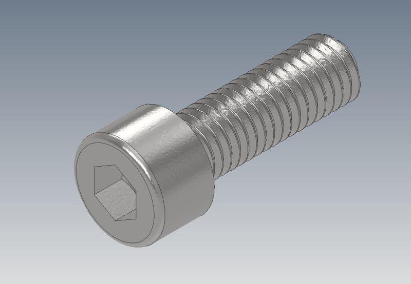 M8x25 - M8x30 - M8x30x25 Socket Head (DIN 912) Standard Bolts