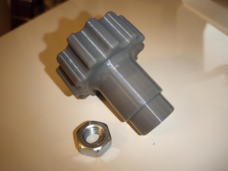 manopola per dado o bullone m8 / knob for nut or bolt m8