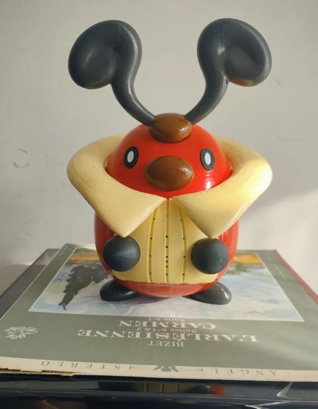 Kricketot Bluetooth Speaker (Evolve into the mighty Kricketune by consuming the speaker!)