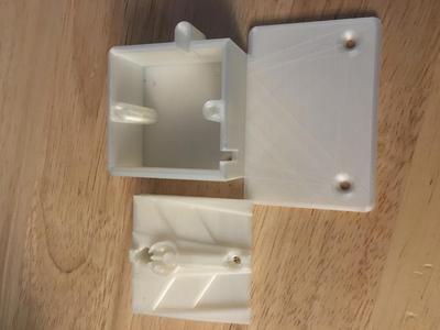 Axial SCX10 Radio box and ESC Mounting Plate