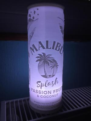 lamp lithophanie canette malibu splash passion fruit