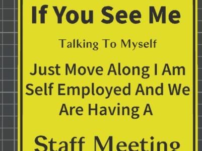 funny sign staff meeting