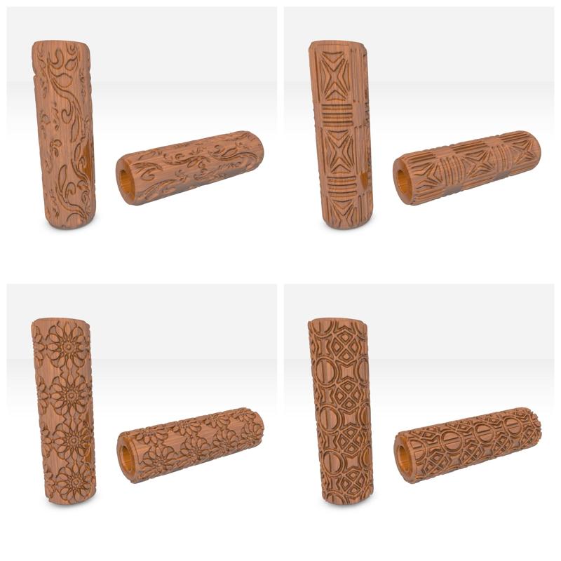 4 Roller Stamp RSSET5