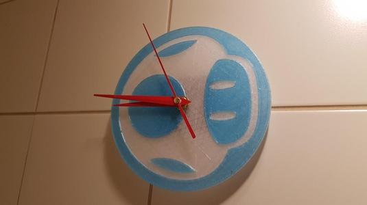 Mushroom Wall Clock - Single / dual color layed