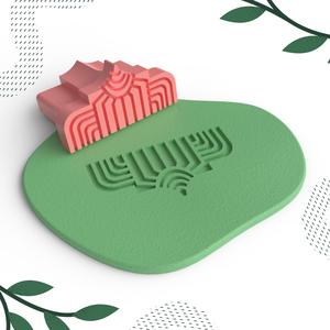 CLAY STAMP NO.09 | DIGITAL STL FILE | 1 SIZE