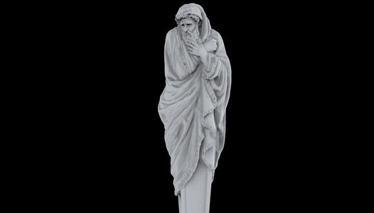 Winter at The Louvre, Paris