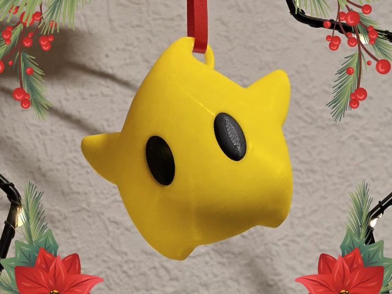 Luma (Super Mario Galaxy) Christmas Tree Ornament