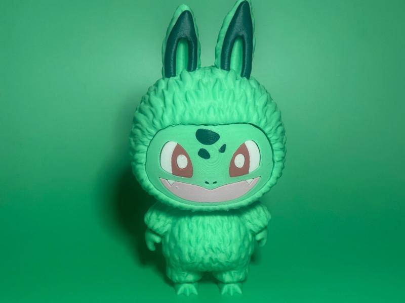 Bulbasaur x  La bubu Figure - NO AMS - Easy Print