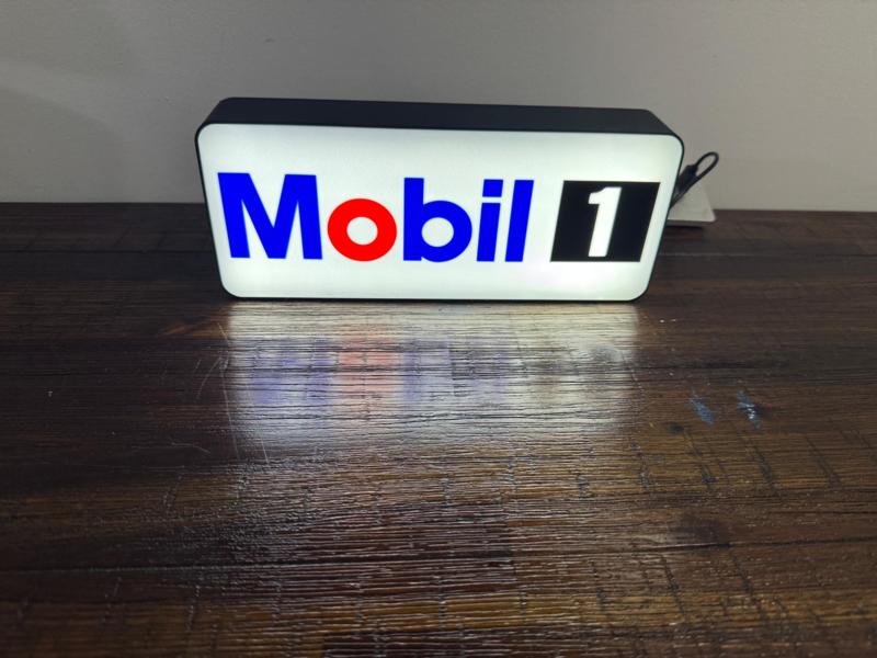 Mobil 1 - Sports/Racing Iconic Logo in Light up 