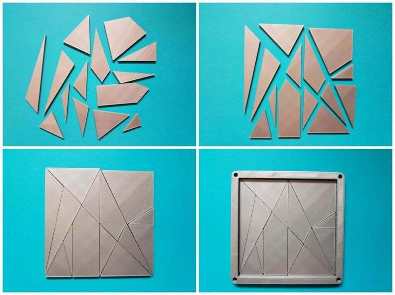 Stomachion - Archimedes loculus puzzle