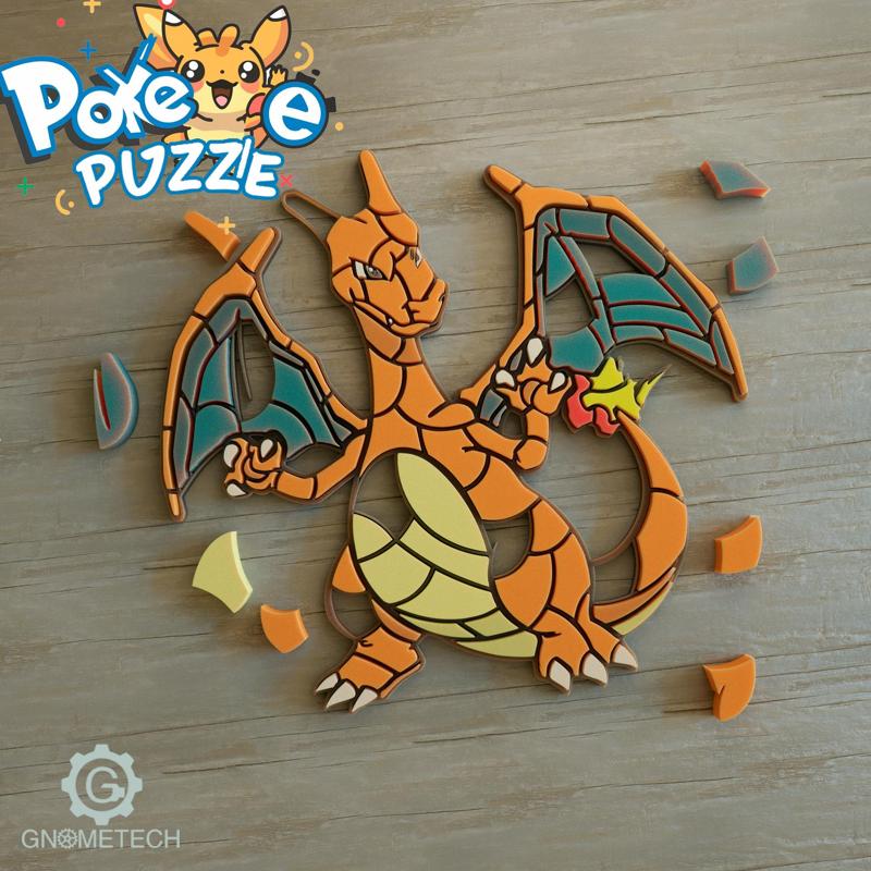 Pokemon Charizard Pokee puzzle