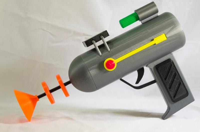 Rick's Laser Gun from Rick and Morty