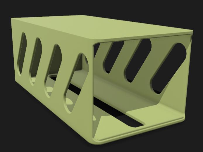 Inverted Facial Tissue Box - Compatible with Sam's Club Facial Tissue Size