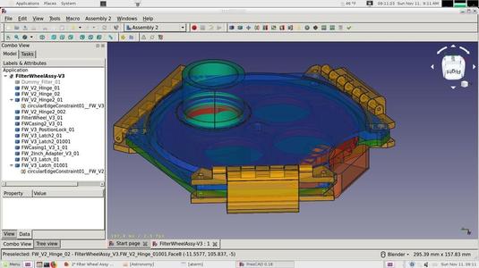2" Filter Wheel Assy V3
