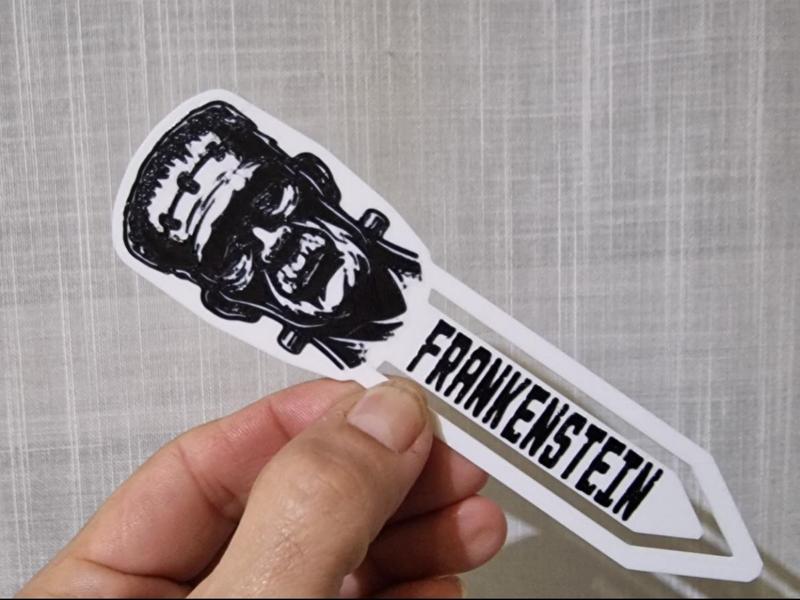 Frankenstein 02 bookmark Bookmarker