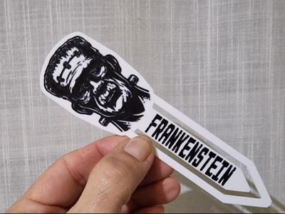 Frankenstein 02 bookmark Bookmarker