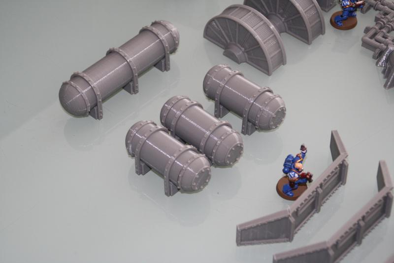 Wargaming compatible Terrain - Industrial Tank