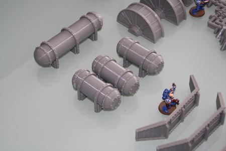 Wargaming compatible Terrain - Industrial Tank