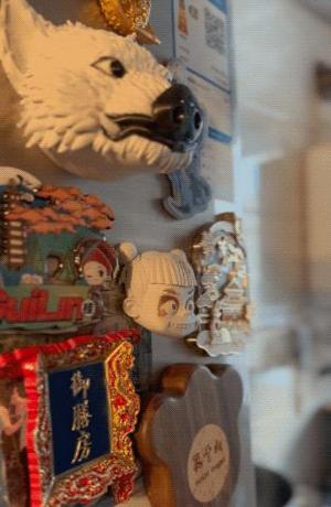 Nezha's Head 3D Fridge Magnet