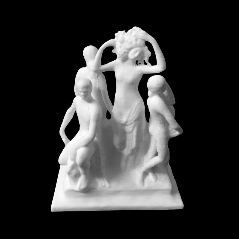 Unknown sculpture at the Plaça de Catalunya, Barcelona