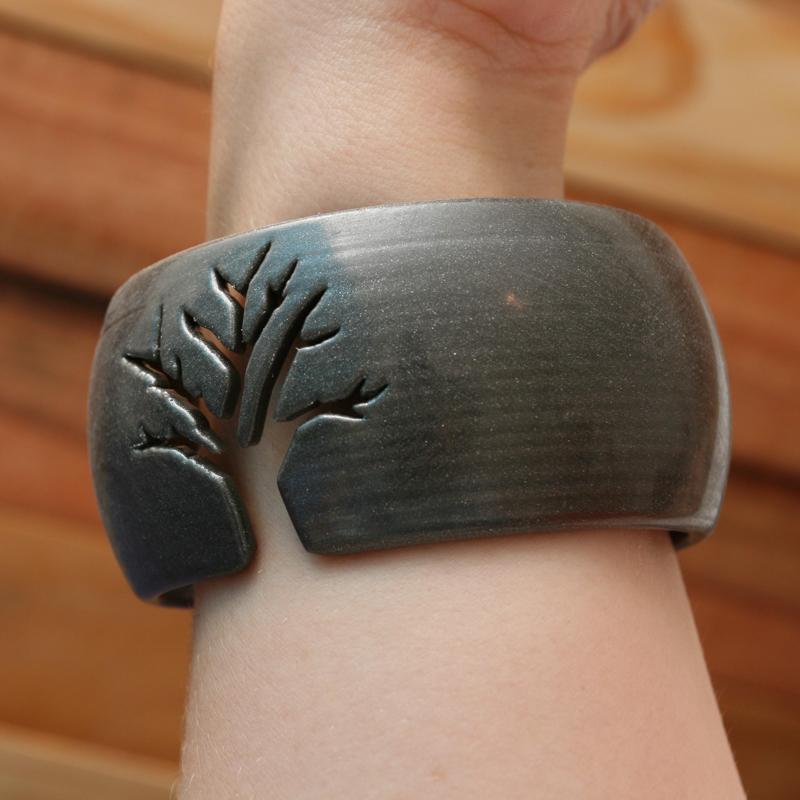 Tree Silhouette Bracelet
