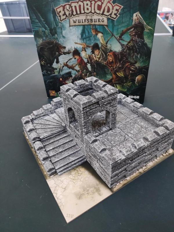 Zombicide Walls for Wulfsburg and White Dead