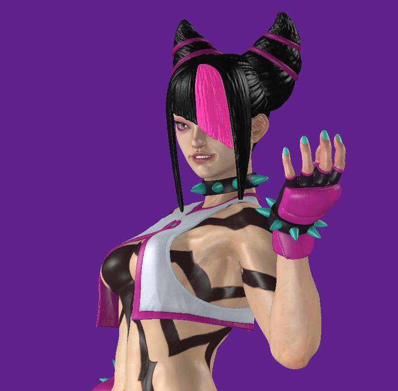 Juri street fighter figure 1