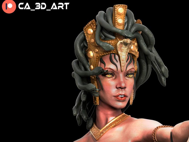 Medusa 3D Print