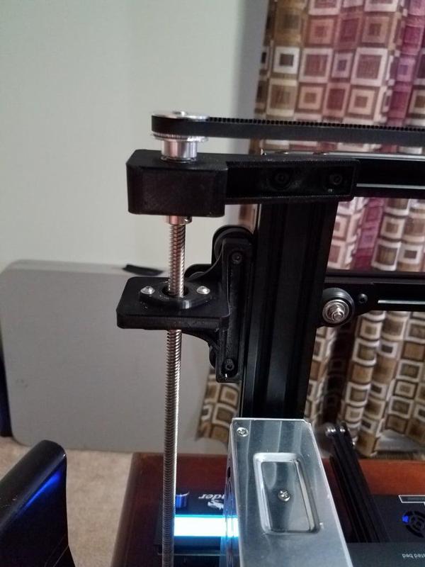 Ender 3 Dual Z axis with single stepper.