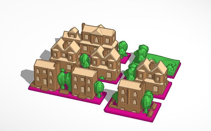 street 3 - buildings monopoly