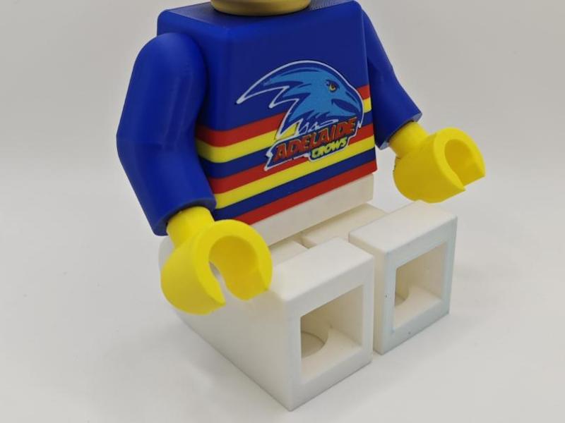AFL Brick Man - Adelaide Crows (500%)