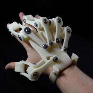 3D Printed Exoskeleton Hands