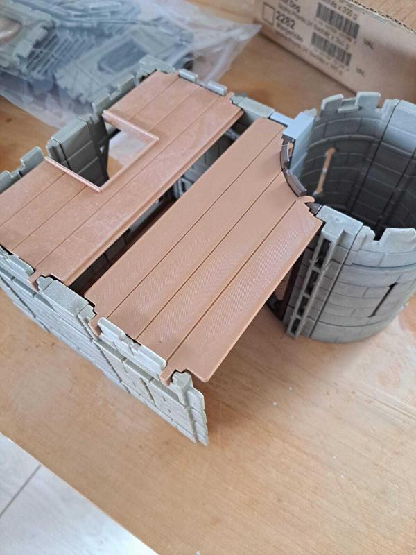 1x2 Floor for Round Tower – Playmobil Castle 3666