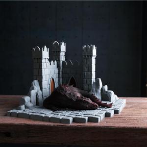 Castle and dragon_Castle and dragon