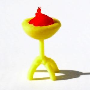 Brazier with flame (OpenForge compatible)