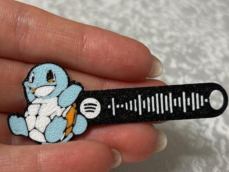 Pokemon SQUIRTLE Portachiavi Spotify