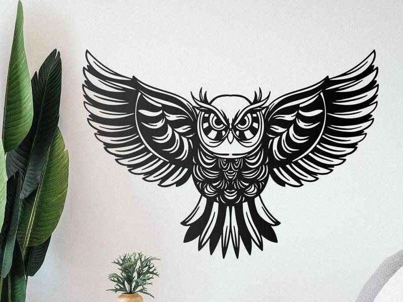 owl wallart