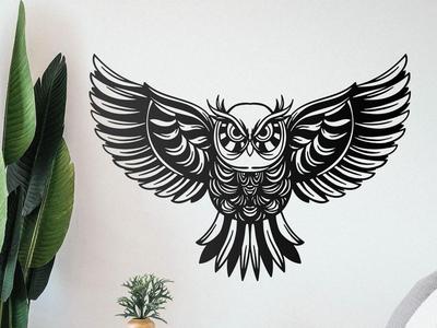 owl wallart
