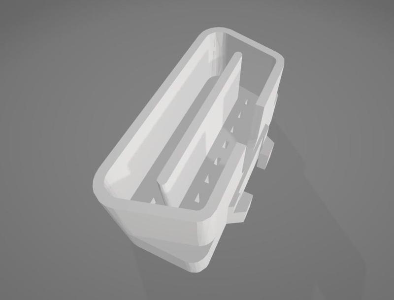 ODB2 Male Connector (J1962M) for car OBD-II 16 pin Port