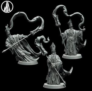 Insane Cleric - Lost Souls - 3 Poses