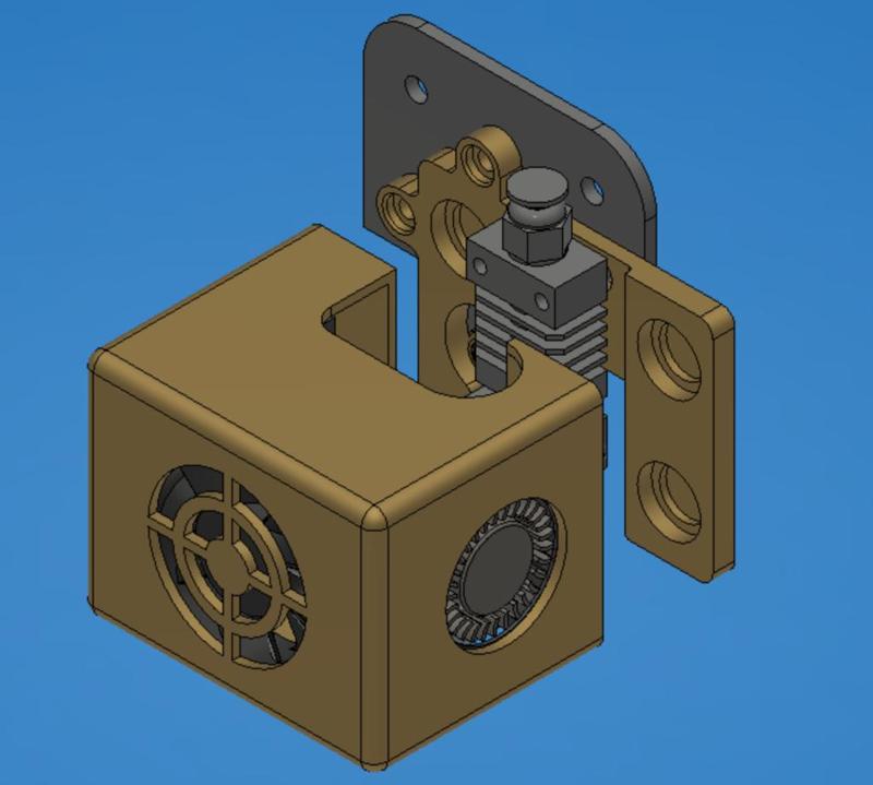CR10 Magnetic Fan Shroud