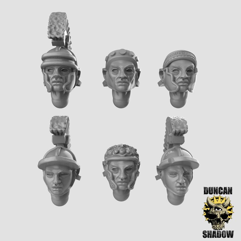 Roman Style helmets (pre supported)