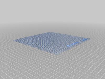 Voxelab Aquila X2 bed model and texture