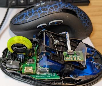 Wheel replacement for Logicool G5 mouse