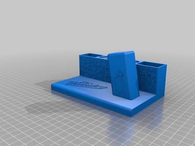 Anime Face Dr Thunder Glock Stand
