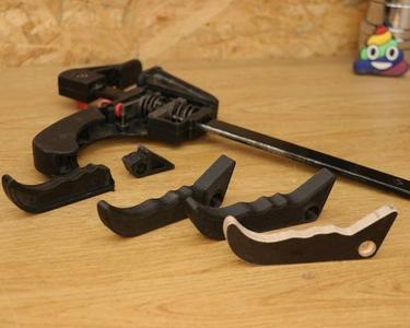 Kraft Einhandzwinge Ersatzteil / Kraft One hand clamp spare part