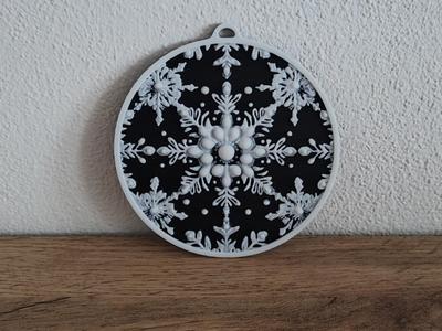 Snowflake ornament