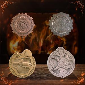 Steampunk coin set