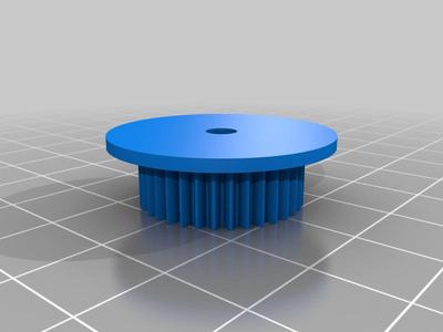 Gear clock reversed